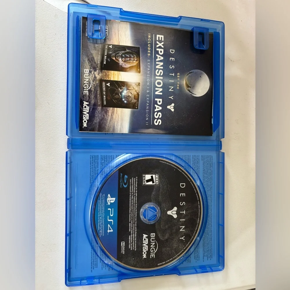 Sony PS4 Destiny Game - Blue Case